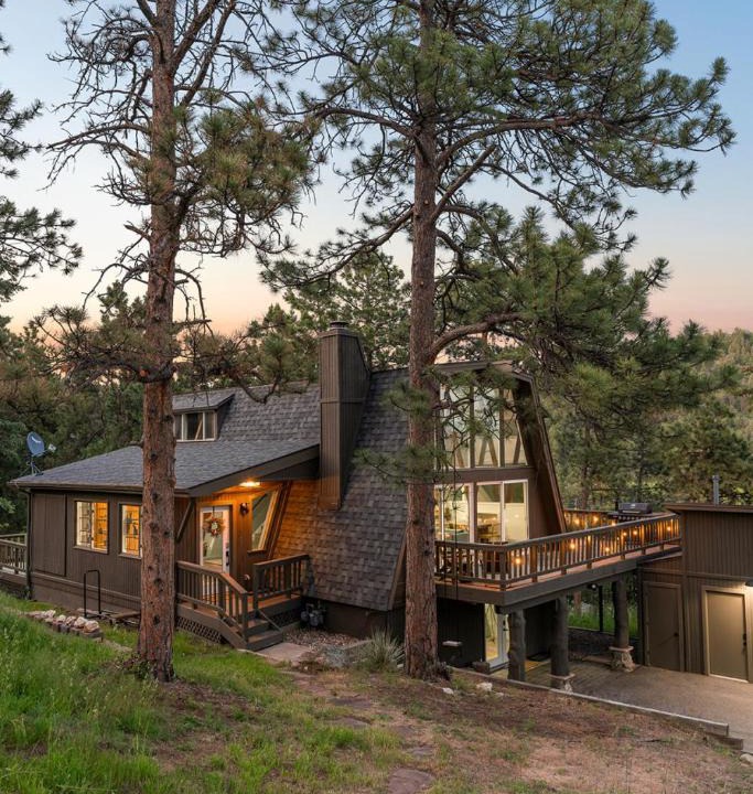 Morrison House | Beautiful A-Frame near Hiking Red Rocks Evergreen