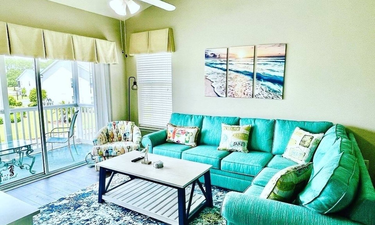 Sunset Beach Condo | Beautiful King Suite-2 BR Lake Front Golf Condo - Sandpiper Bay Golf Club