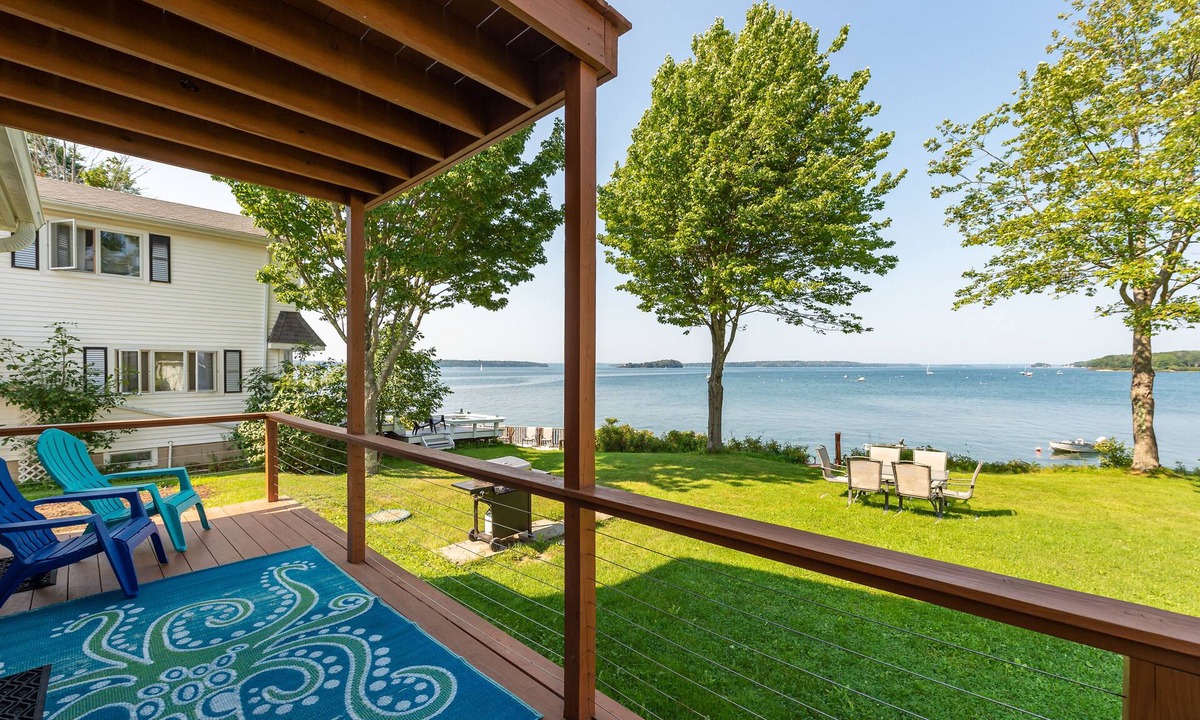 Mid-Coast and Islands House | Beautiful ocean views and sunsets at this family-friendly, beachfront home