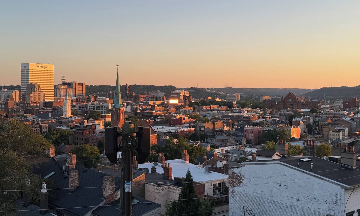 Mount Auburn Condo | Bright and Sweeping Views in OTR Treehouse