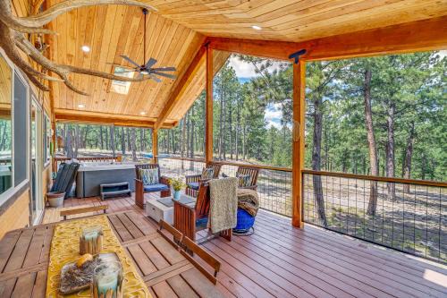 Westcliffe House | Cabin w/Hot Tub, Deck & Mtn Views in Westcliffe!