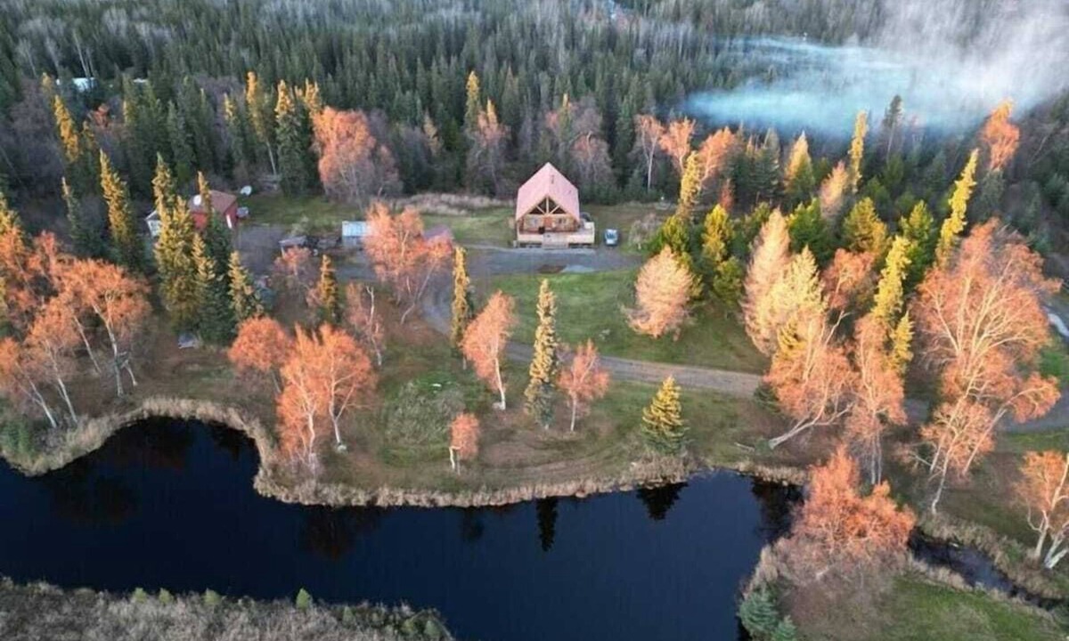 Cohoe House | Cabin with Privacy and View - Moon Ridge Lair