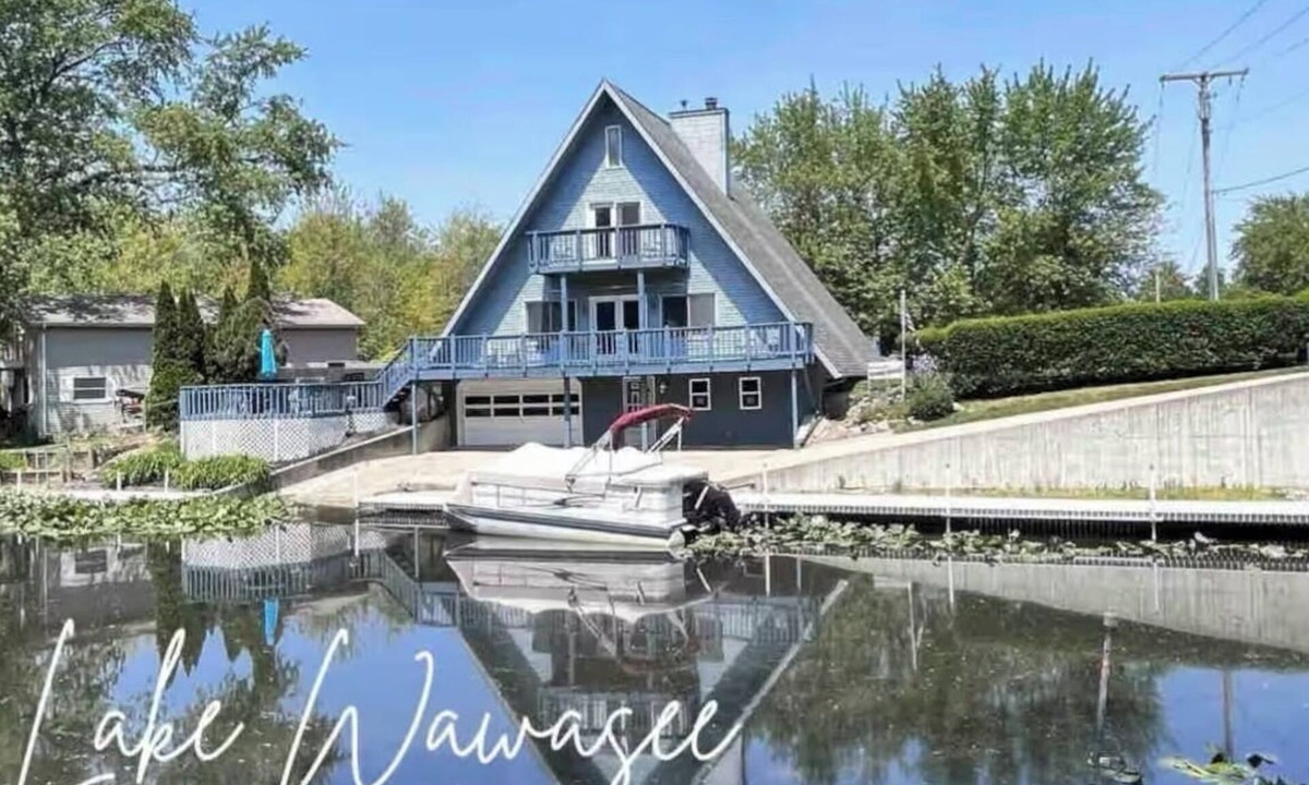 Enchanted Hills House | Channel Front A-frame Retreat