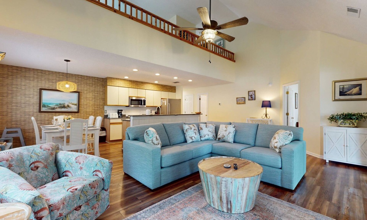Sea Trail House | Clubhouse Villa 2BR: Near golf, beach, amenities