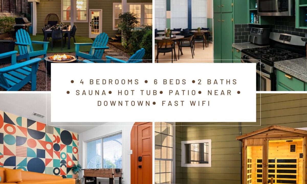 Greater South River City House | Content Casa: Near Bars/Pool/DT + Hot Tub/Patio