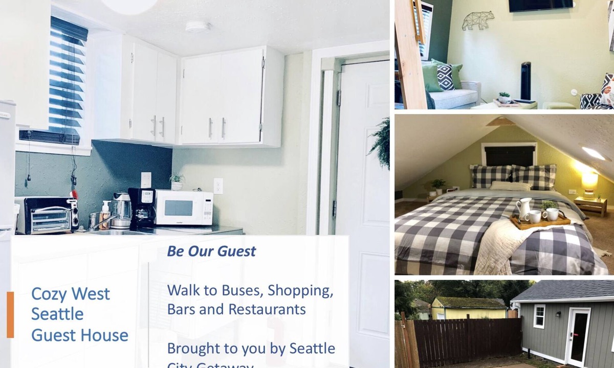 South Delridge House | Cute Seattle Guest House with Private Hot Tub!