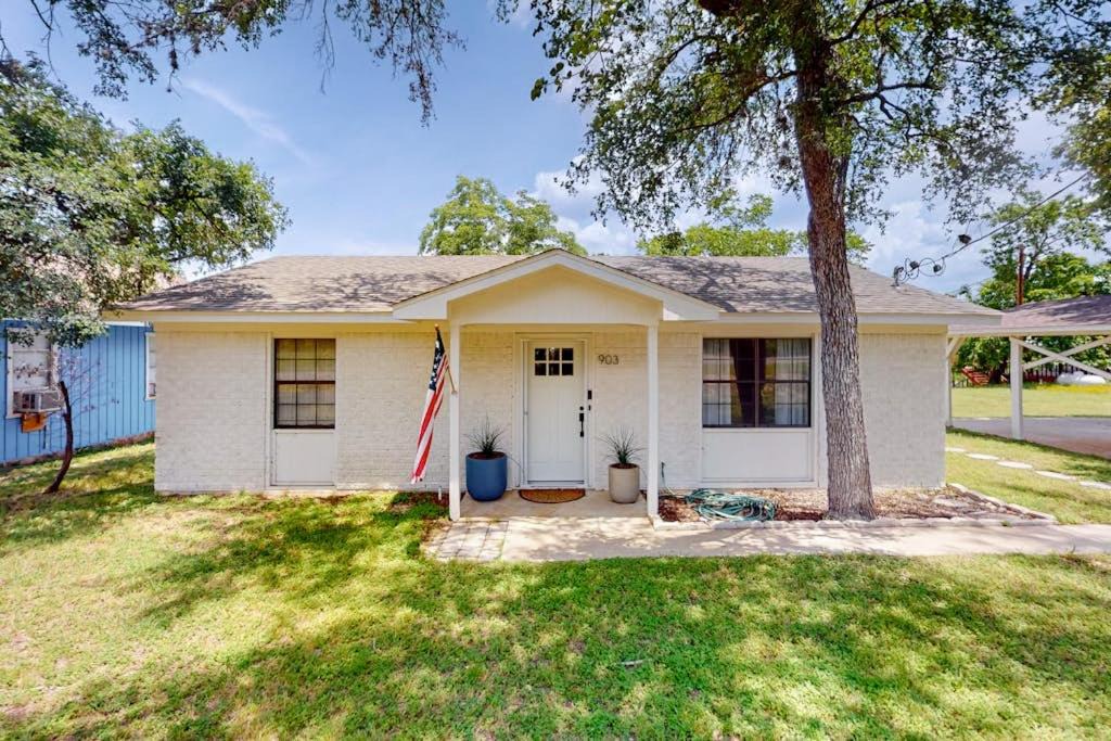 Granite Shoals House | Dog-Friendly Waterfront Home with Dock, Grill, Water Views, Patio, Washer/Dryer