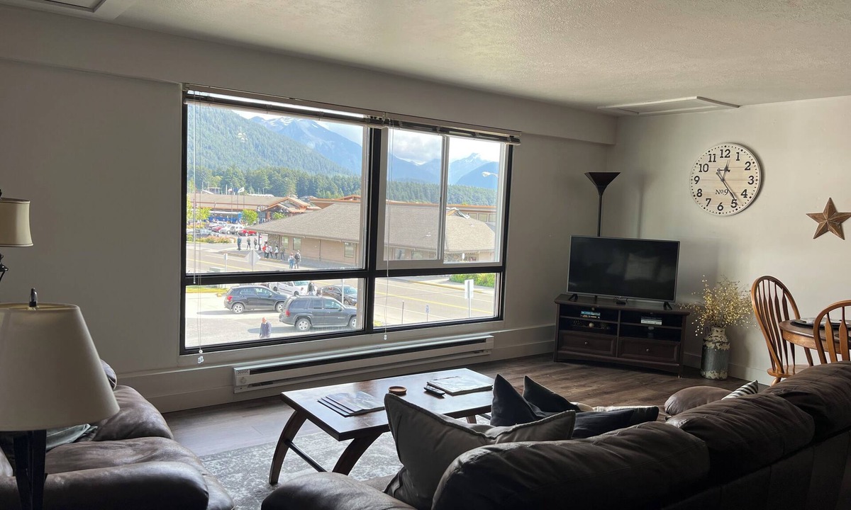 Sitka Apartment | Downtown Apt. 3 w/Ocean & Mountain Views.