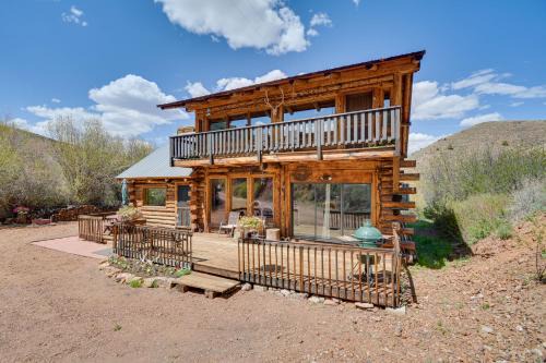 Gunnison House | Fire Pit: 20-Acre Creekfront Retreat in Gunnison!