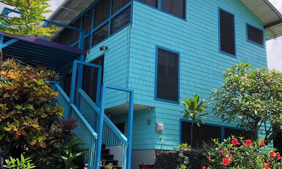 Honaunau-Napoopoo House | Hawaii Spinner dolphins visit Kealakekua Bay
