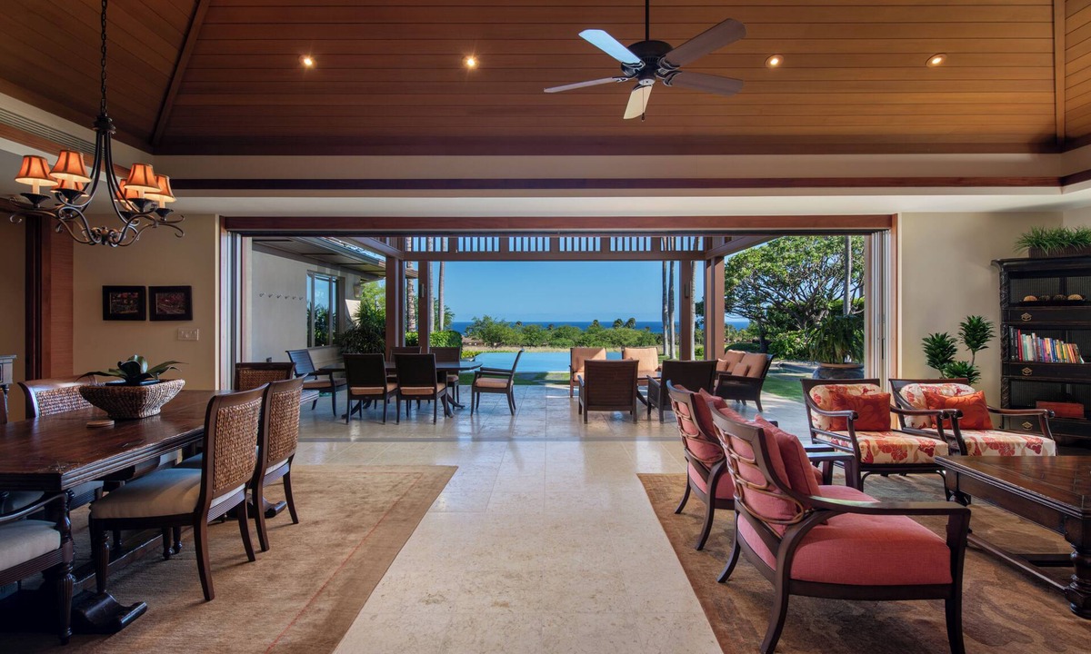 Kaupulehu House | Hualalai Hainoa Estate | private residence | pool | panoramic ocean views