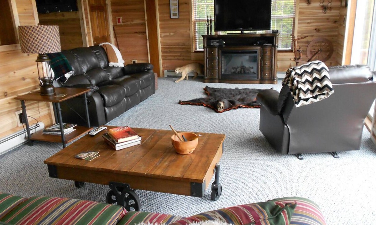 Pittsburg House | Loon Cove overlooking stunning Connecticut Lake and Magalloway Mountain