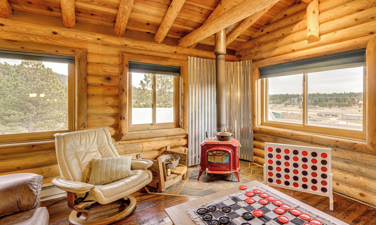 Angel Fire Cabin | Luxe Angel Fire Cabin w/Views: Hike & Fish!