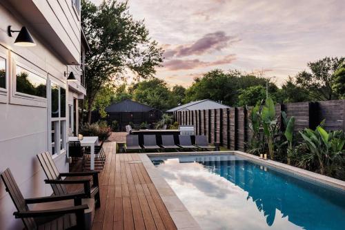 East MLK House | Modern Designer Home with Shared Pool