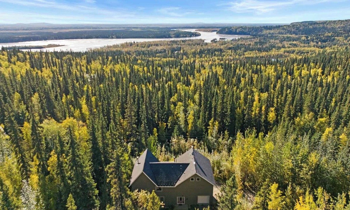 Fairbanks House | Mountain View Home: Expansive home with views of the Alaska Range & Tanana River