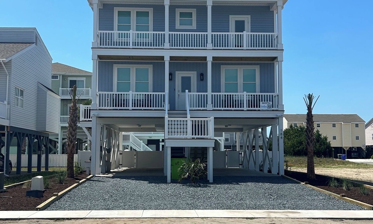 Ocean Isle Beach House | NEW Luxury 5 Bedroom, 5.5 Bathroom, Huge Private Pool, Incredible Ocean Views!