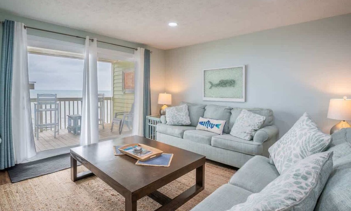 Kure Beach Condo | Ocean Dunes 2105 Coquina Sunrise