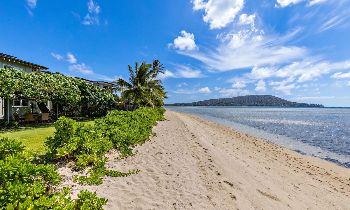 Eastern Honolulu House | Paiko Villa - Directly on Gorgeous Beach! Contact me directly for PROMOS!