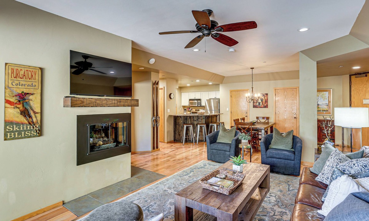 Purgatory Condo | Purgatory Resort Condo, Walk to the Chairlift