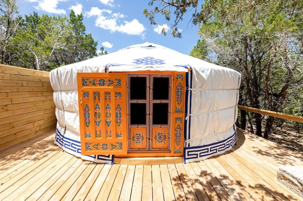 Dripping Springs Cabin | Relaxing Yurt Perfect for Couples in Dripping Springs, Texas