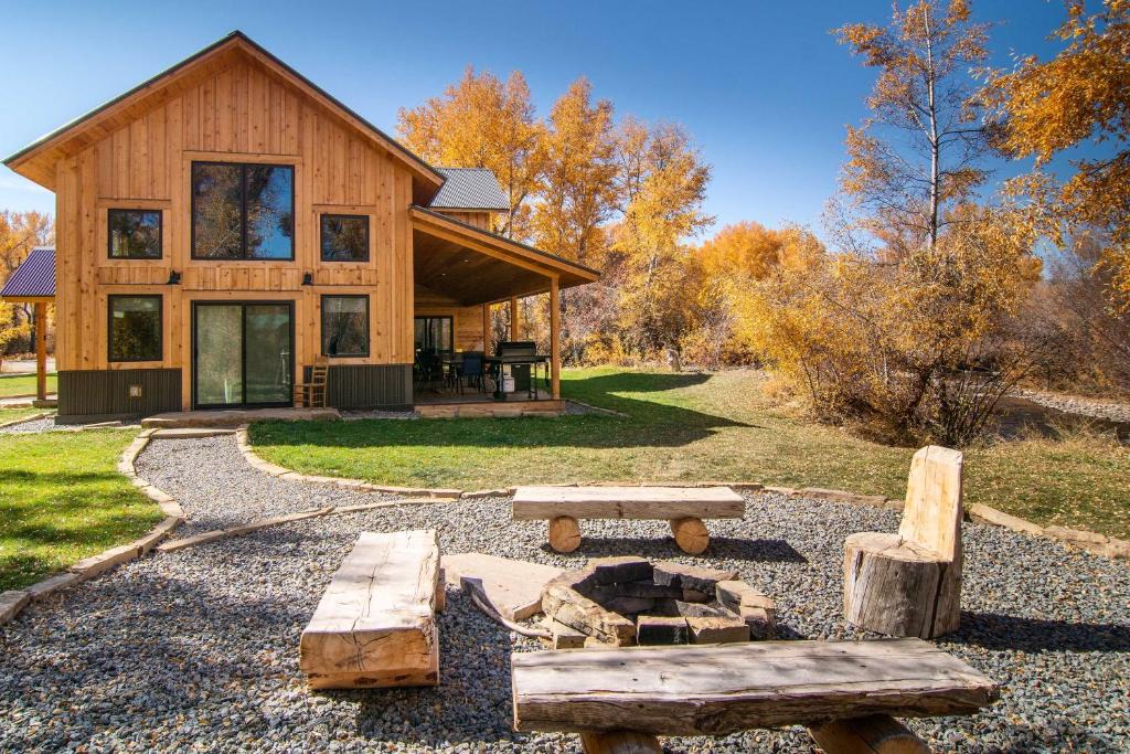 Gunnison House | Riverfront Home w/BBQ: 2 Mi to Downtown Gunnison!