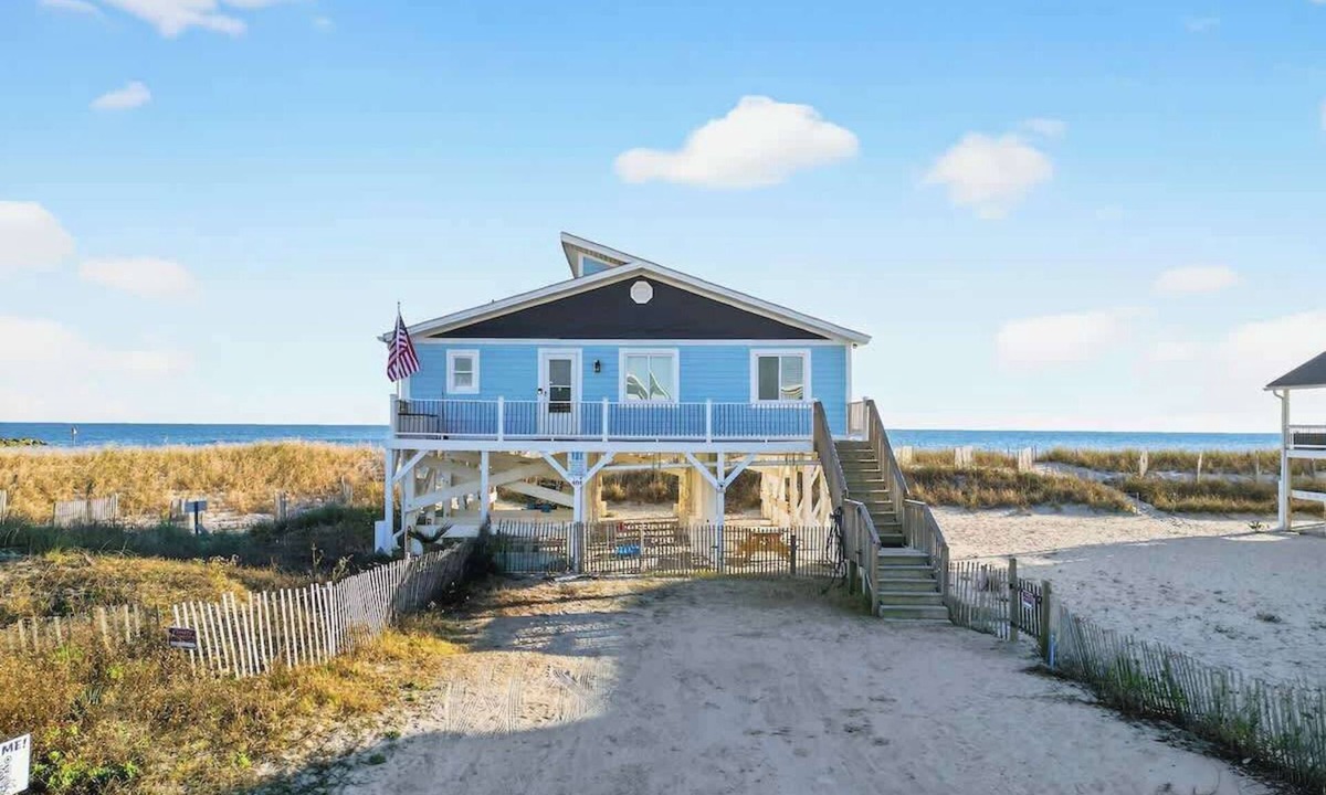 Ocean Isle Beach House | Salty Kisses & Starfish Wishes by Brunswick VR: Oceanfront & Pet-Friendly