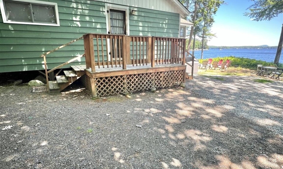 Sebago Cottage | Sebago Waterfront-Large Private Lot, Dock, Screened Porch, Grill. Pets Allowed