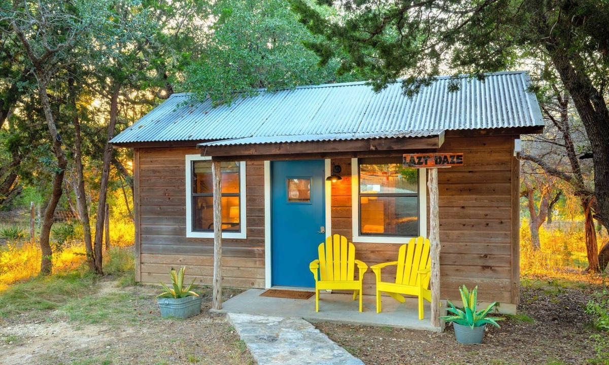 Johnson City House | Secluded Johnson City Cabin Rental for Glamping near Austin