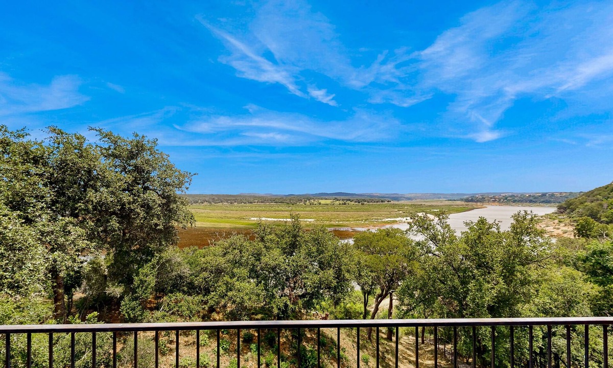 Spicewood House | Spacious lakefront hideaway with decks, grill, billiards, tennis & pool