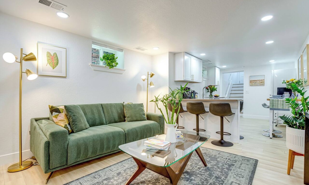 Washington Park West Apartment | Steps from Wash Park: Modern Apt, Patio + Parking