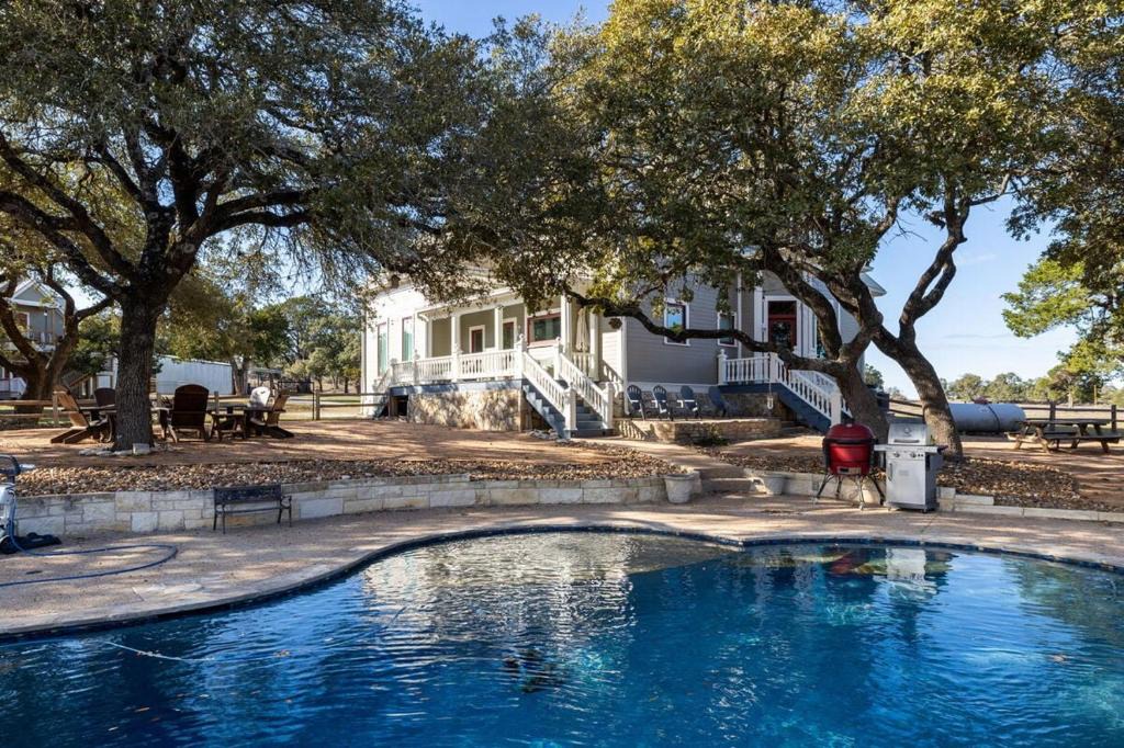 Dripping Springs House | Unique Victorian Home in Llama Ranch