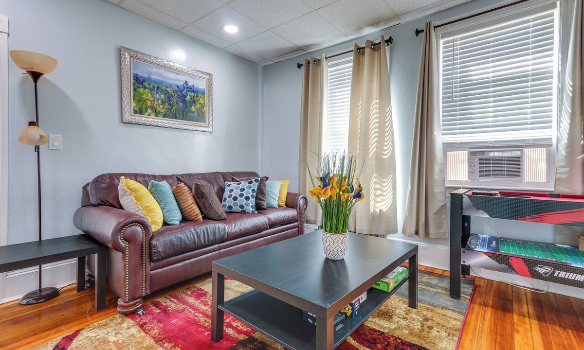 Stoughton Apartment | Updated Apt w/Shared Yard: Near Events & Boston