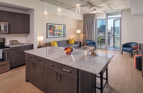 Civic District Condo | 1 Bedroom Condo, Sleeps 4 at Wyndham Austin Resort!