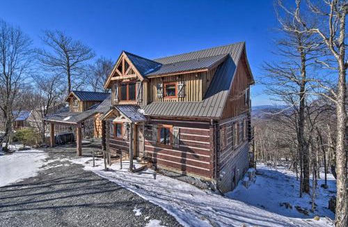 Beech Mountain Apartment | 1 Mi to Beech Mtn: Cabin w/Fire Pit & BBQ!