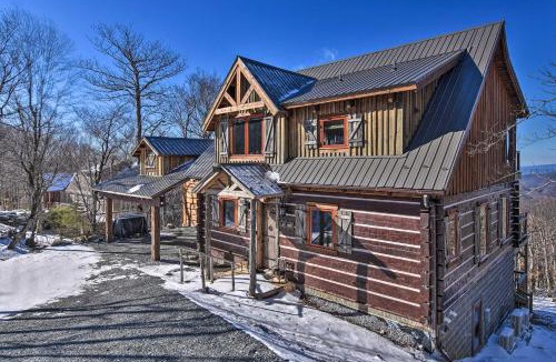Beech Mountain Apartment | 1 Mi to Beech Mtn: Cabin w/Fire Pit & BBQ!
