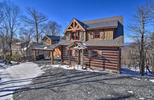 Beech Mountain Apartment | 1 Mi to Beech Mtn: Cabin w/Fire Pit & BBQ!