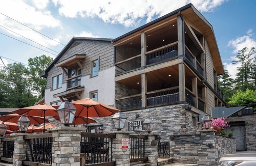 Blowing Rock House | 11 BR Luxury Home on Main Street in Downtown Blowing Rock + Hot Tub!