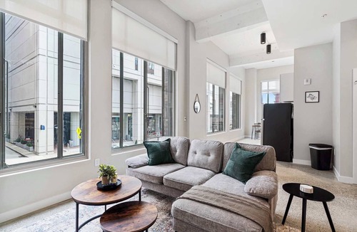 Downtown Cincinnati Apartment | 4BR/2BA Combo | 2 Units at Textile by CozySuites