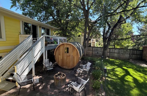 Rural North Boulder House | 5BR Family Home with Private Sauna — downtown in less than 10 min