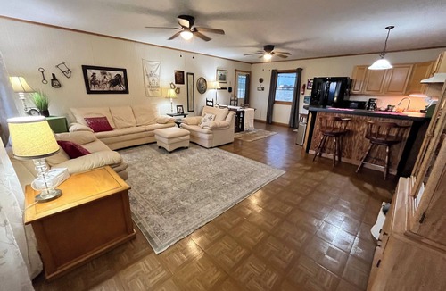Morganton Cabin | 7 Mi to Downtown Morganton: Cabin w/Fire Pit!