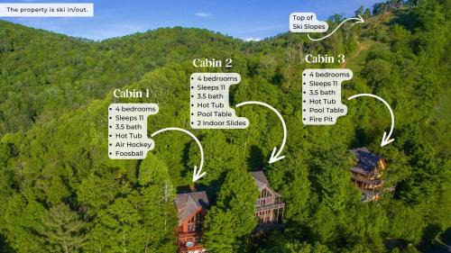 Wolf Laurel House | 7 Min From Hatley Pointe Views HotTub Fire Pit