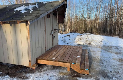 Knik-Fairview RV Rental | Alaska Native Steam Bath w/Power and Water for RV, free wifi