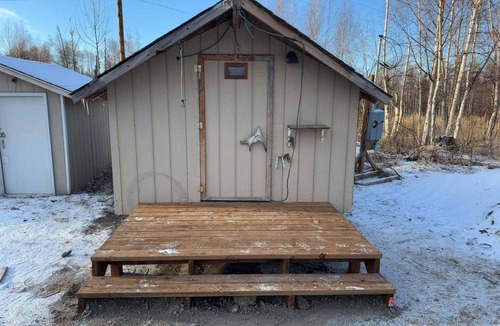 Knik-Fairview RV Rental | Alaska Native Steam Bath w/Power and Water for RV, free wifi