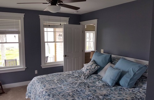 Northport House | Amazing Custom Home on Private Cove with Sand Beach