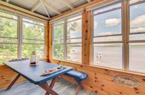 Leeds House | Androscoggin Lakefront Cottage, Boat Dock and Views!