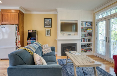 Seabrook House | Arcade, Family + Dog Friendly, Seabrook Town Center Home, 5min. walk to beach