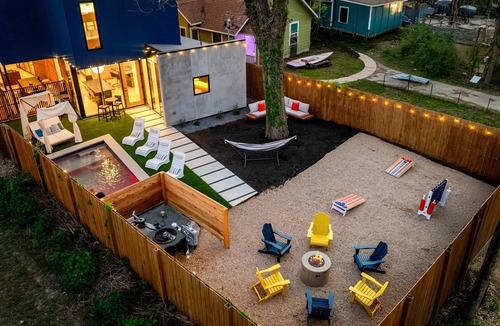 Holly House | Architectural Gem w/Rooftop Terrace + Heated Pool