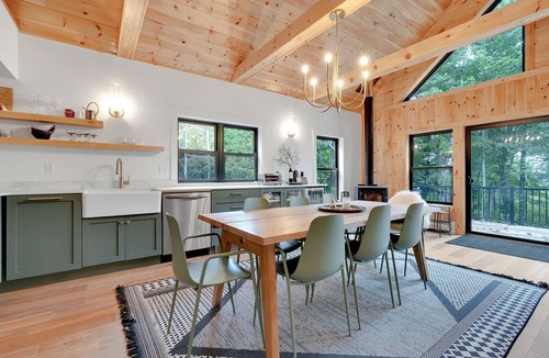 Rangeley Ski Chalet | Beautiful, brand new, Mountainside Home on Saddleback Mountain