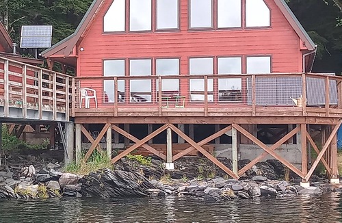 Loring House | Beautiful remote southeast Alaska water front home, far from the crowds.