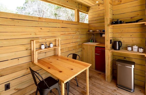 Dripping Springs Cabin | Beautiful Secluded Yurt with Hot Tub in Dripping Springs, Texas